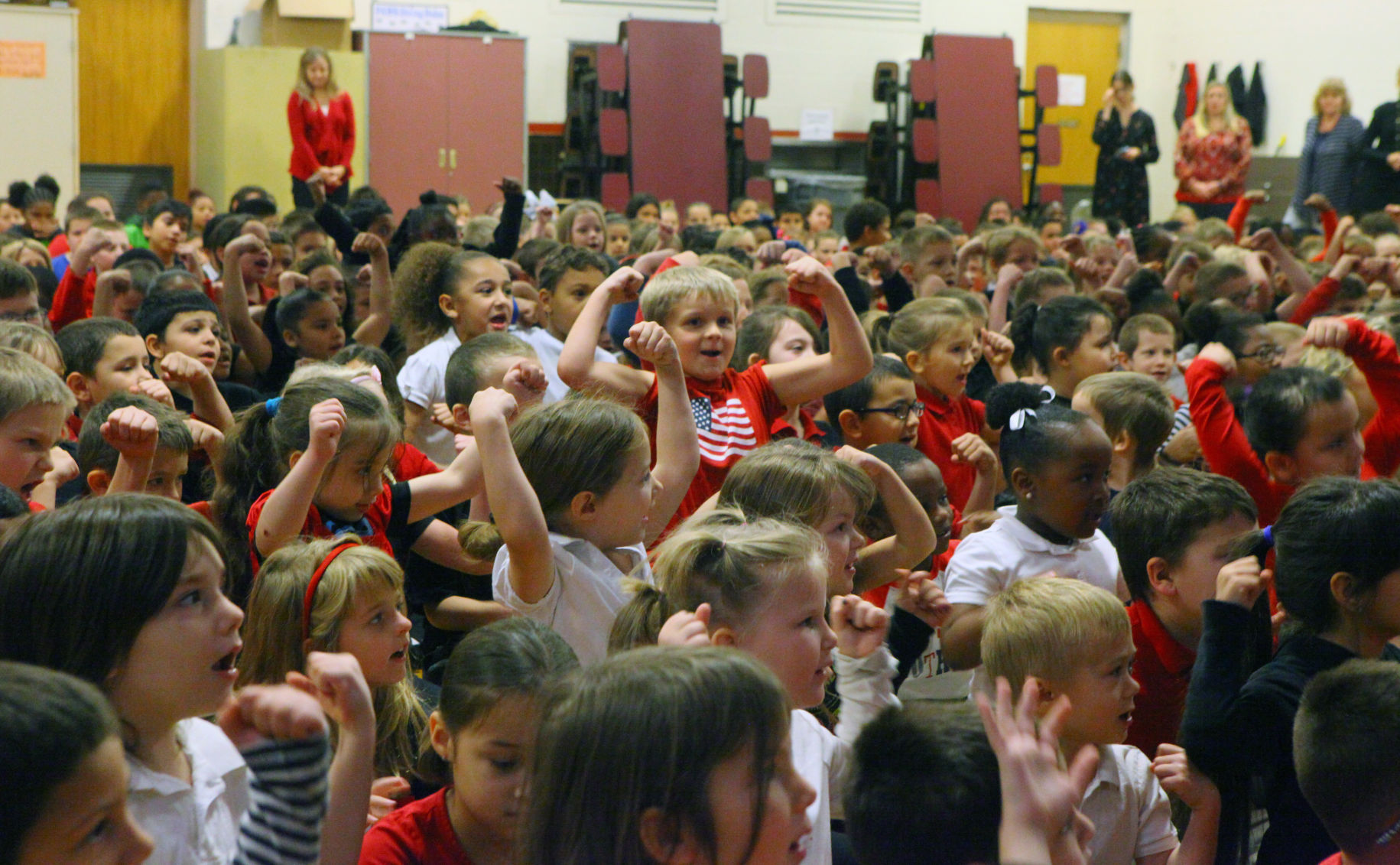 Longfellow New Tech Elementary Veterans Day Event